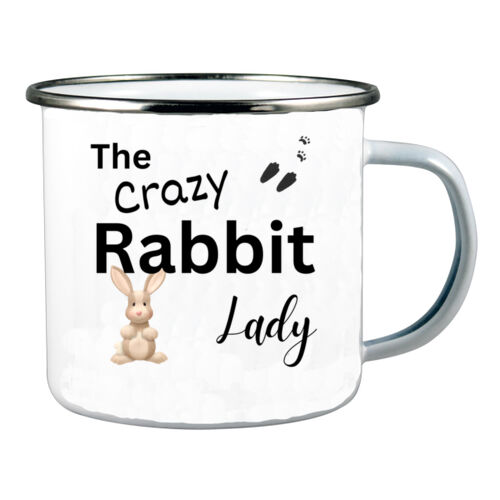 crazy rabbit lady mug Thumbnail