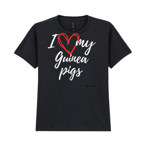 kids - i love my guinea pigs - white text Thumbnail