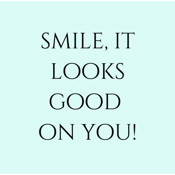 smile it looks gd on you Thumbnail